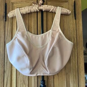 Glamorise Sport Cream Full-Coverage Bra